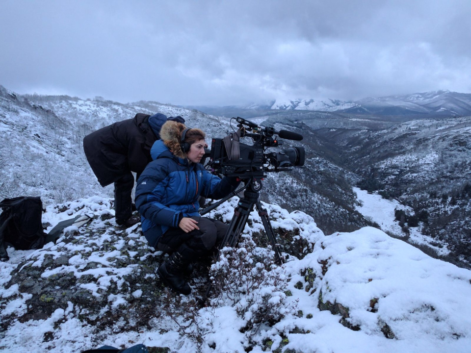 On location